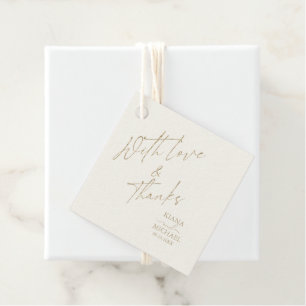 Französisch-Romance Wedding Blush ID870 Geschenkanhänger