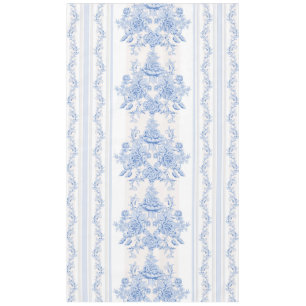 Französisch, Shabby Chic, Vintag, blassblau, wei Tischdecke