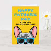 Französisch Vater's Day Blue Merle Französischer B