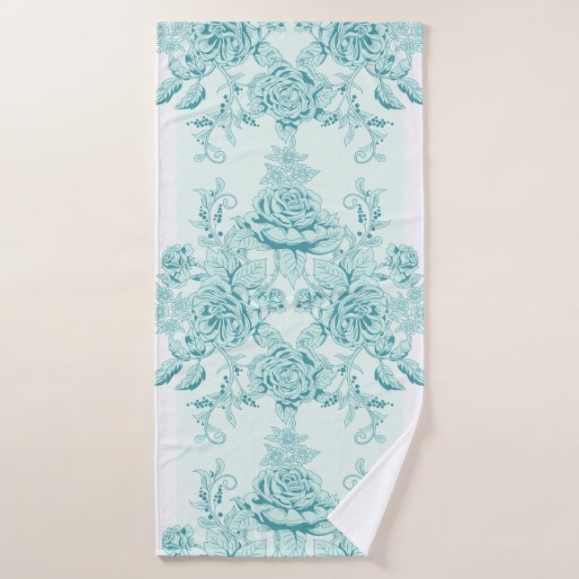 Französisch,Vintag,Shabby Chic,Muster,viktorianisc Badehandtuch (Badehandtuch)