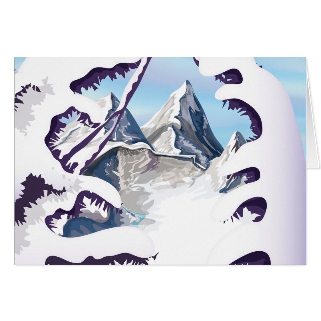 Französische Alpen (Vorderseite (Horizontal))