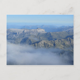 Französische Alpen Postkarte