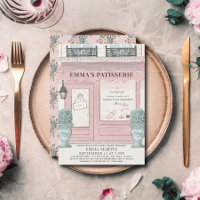 Französische Bäckerei Patisserie Paris Pink Baby D