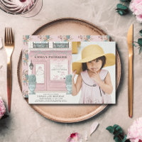 Französische Bäckerei Patisserie Paris Pink Birthd