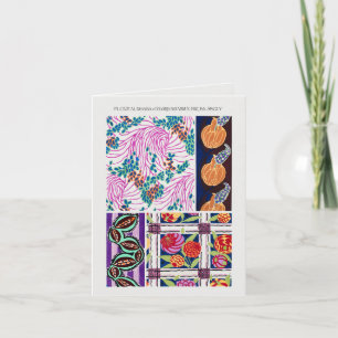 Französische Blume Märkte Jugendstil Einladung