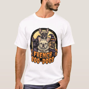 Französische Boo-Hunde Halloween Französische Bull T-Shirt