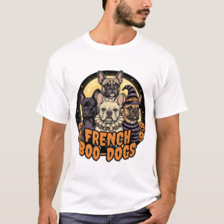 Französische Boo-Hunde Halloween Französische Bull T-Shirt