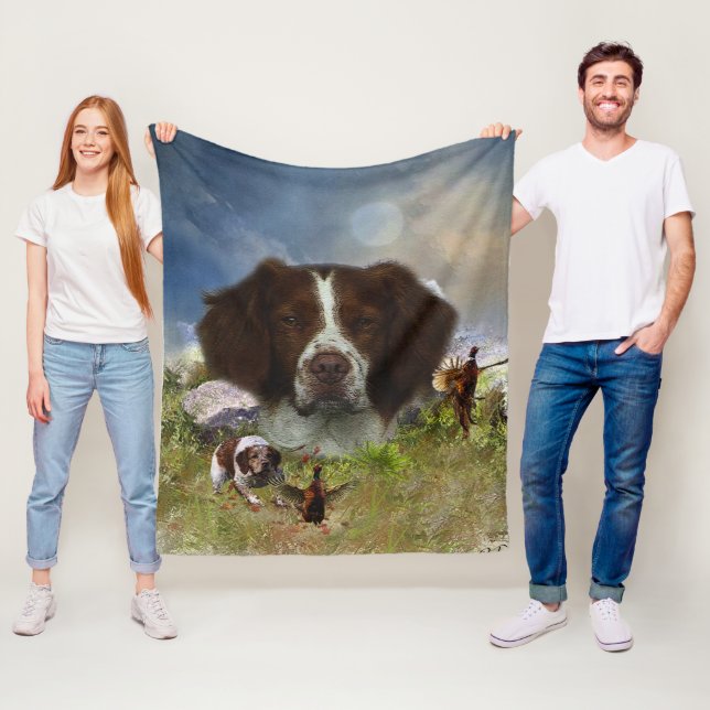 Französische Bretagne, Kunst Fleecedecke (Beispiel)