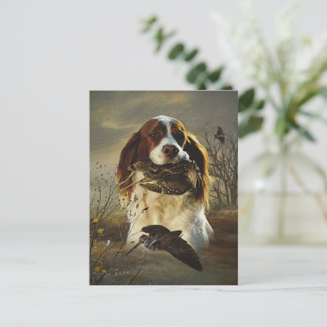 Französische Bretagne, Kunst Postkarte (Stehend Vorderseite)