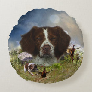 Französische Bretagne, Kunst Rundes Kissen