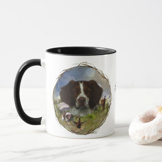 Französische Bretagne, Kunst Tasse (Mit Donut)