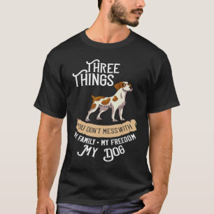 Französische Brittany Spaniel Welpen Besitzer Lieb T-Shirt