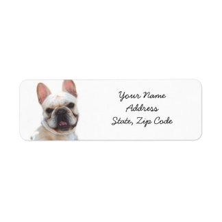 Französische Bulldog-Adressenmarken
