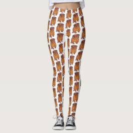 Französische Bulldog Art Custom Leggings