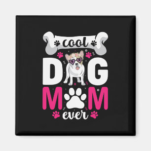 Französische Bulldog-Blumensträuße Plus-Mamas Magnet