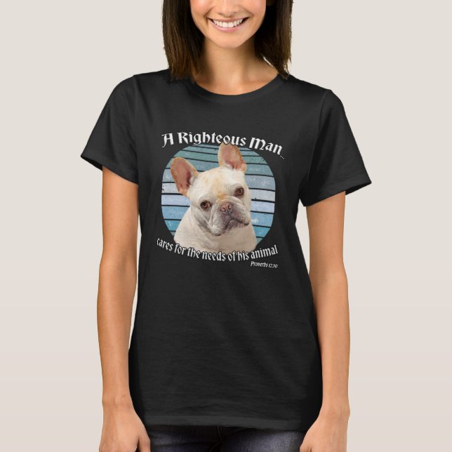 Französische Bulldog-Fawn-Eigentümer-Sprichwörter  T-Shirt (Vorderseite)