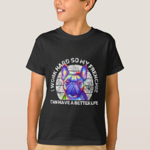 Französische Bulldog Fun Quotes Redewendungen Nied T-Shirt