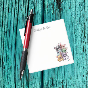 Französische Bulldog-Hunde-Mama Niedliche Haustier Post-it Klebezettel