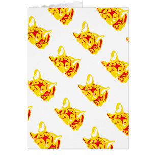 Französische Bulldog-Karten