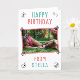 Französische Bulldog-Mama Geburtstagskarte Karte