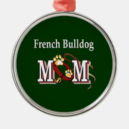 Französische Bulldog-Mama-Geschenke Ornament Aus Metall