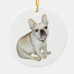 Französische Bulldogge (A) Keramikornament