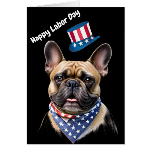 Französische Bulldogge Amerika Labor Day
