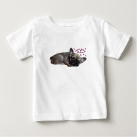Französische Bulldogge Baby Shirt