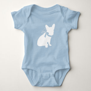 Französische Bulldogge Baby Shower Frenchie French Strampler