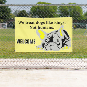Französische Bulldogge Banner