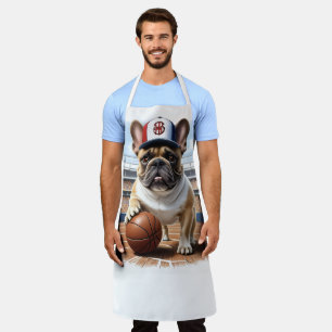 Französische Bulldogge Basketball Bulldog Vatertag Schürze