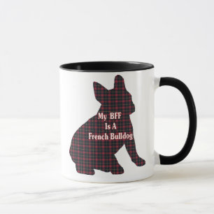 Französische Bulldogge BESTE FREUNDIN Tasse