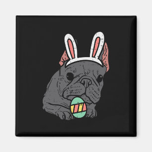 Französische Bulldogge Bunny Süße Frenchie Hund Mä Magnet