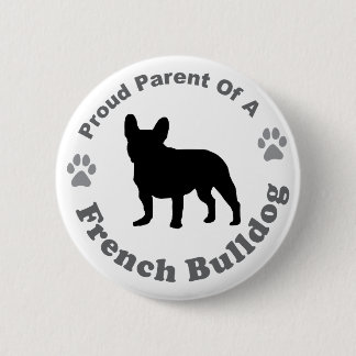 Französische Bulldogge Button