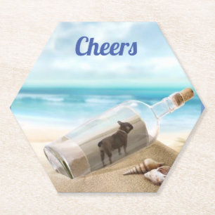 französische Bulldogge Cheers French Bulldog Untersetzer