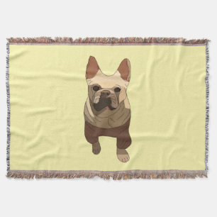 Französische Bulldogge Decke