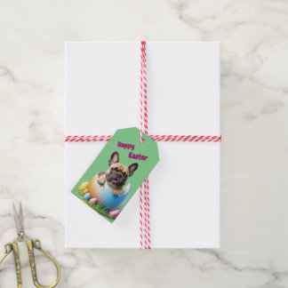 Französische Bulldogge Ei Ostern French Bulldog Geschenkanhänger