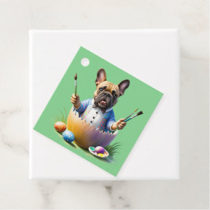 Französische Bulldogge Ei Ostern French Bulldog Geschenkanhänger