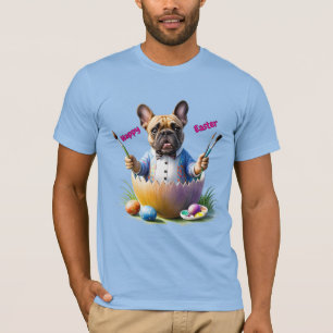 Französische Bulldogge Ei Ostern French Bulldog T-Shirt