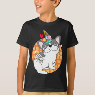 Französische Bulldogge Eis Frenchie Geburtstag T-Shirt