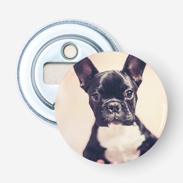 Französische Bulldogge Flaschenöffner (Vorderseite)