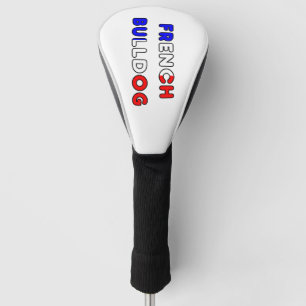 französische Bulldogge flg im Namen Golf Headcover