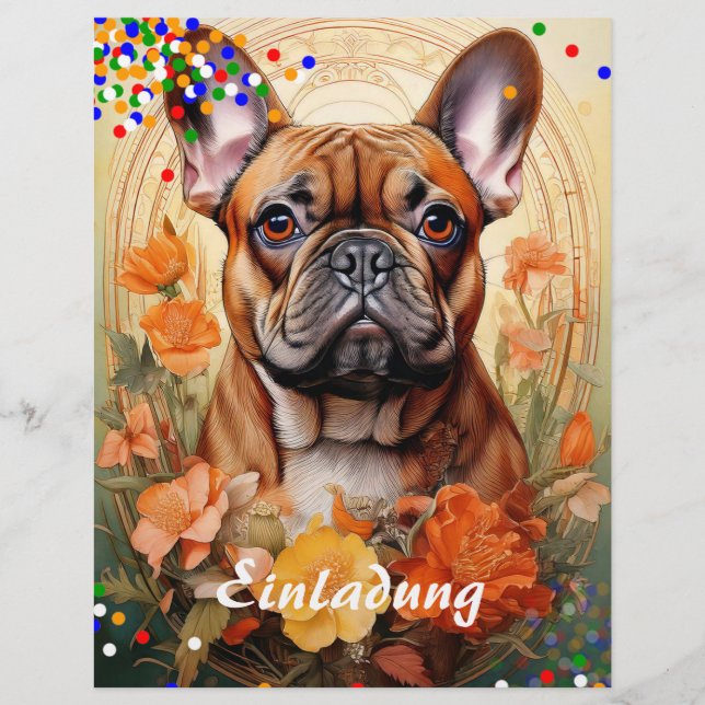 Französische Bulldogge  Flyer (Vorne)