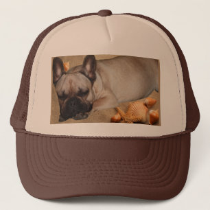 Französische Bulldogge Freizeit French Bulldog Truckerkappe