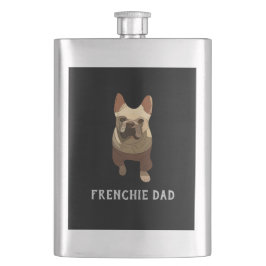 Französische Bulldogge, Frenchie Dad Flachmann