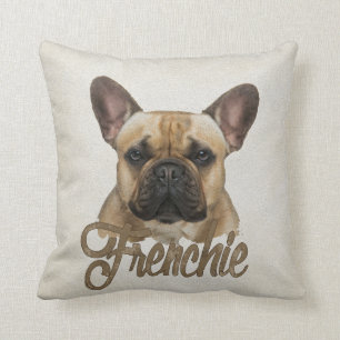 Französische Bulldogge - Frenchie Hund Kissen