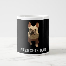 Französische Bulldogge, Frenchie Papa Jumbo-Tasse