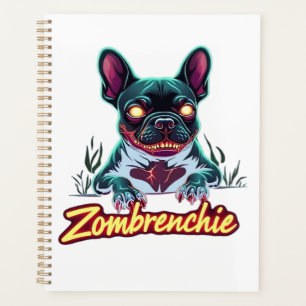 Französische Bulldogge Frenchie Zombie Hund Hallow Planer