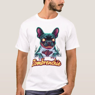 Französische Bulldogge Frenchie Zombie Hund Hallow T-Shirt