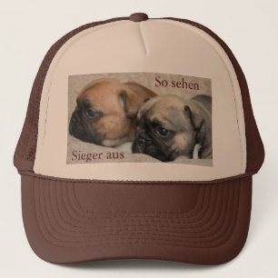 Französische Bulldogge Freunde French Bulldog Truckerkappe